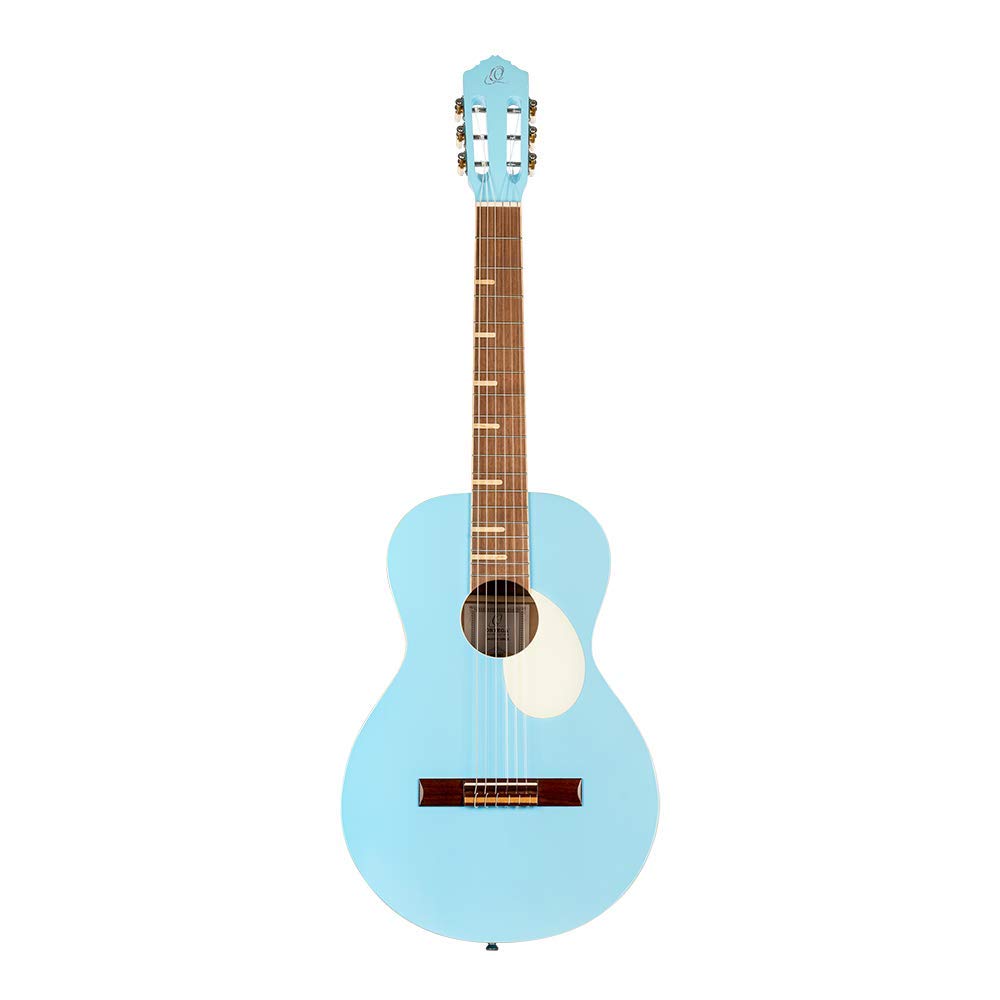 Ortega Guitars Chitarra Full Size - Gaucho Series - Corpo parlor - include Gigbag - Legno di Agathis / blue (RGA-SKY)