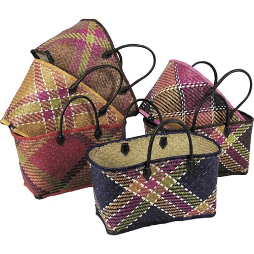 Panier rabane premium décontracté et élégant, artisanat
