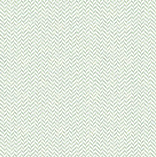 Store enrouleur perméable intérieur sans perçage 50x50cm chevrons verts - 8