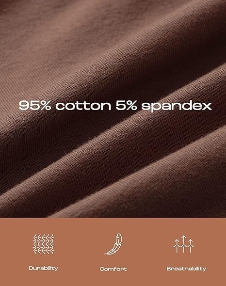Image of LOURYN KOULYN Women Soft Cotton Hipster Ladies Plain Bright Panty /Innerwear Inner Elastic Underwear Combo Pack 5 (Colour May Very)