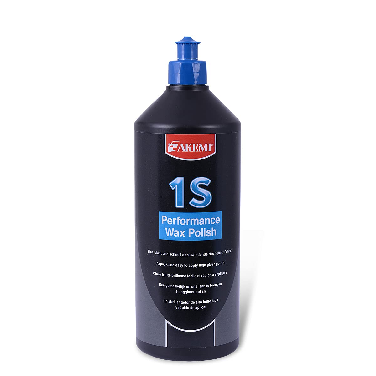 AKEMI® 1 S Performance Wax Polish - Abrillantador sin silicona, 1 litro