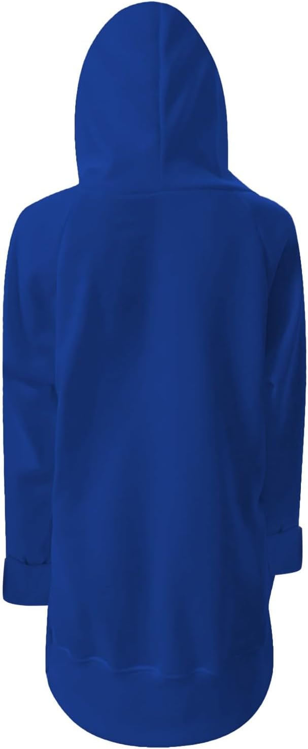 Cute Sweatshirts for Women Comfy The Warmy Oversized Hoodie Dress Split Hem with Pockets Fall Winter Clothes 2025 - Image 2