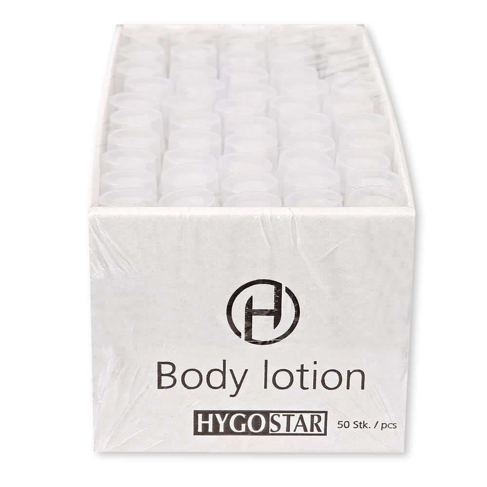 FRANZ MENSCH 250 Stück Hygostar Body Lotion | Tube, Standard, transparent, V: 30ml, L: 10,5cm, B: 4cm