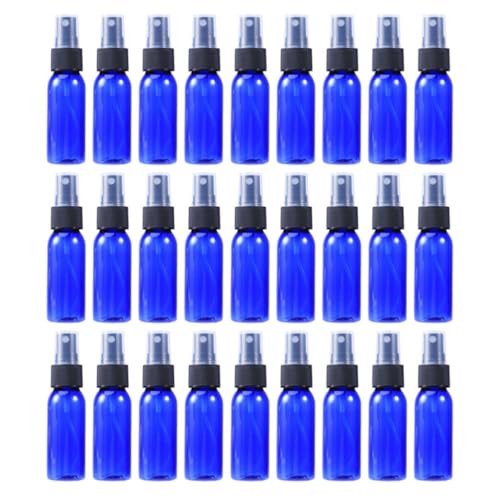 Bouteilles de voyage 30ml rechargeables CALLARON petit flacon bleu liquide et parfum