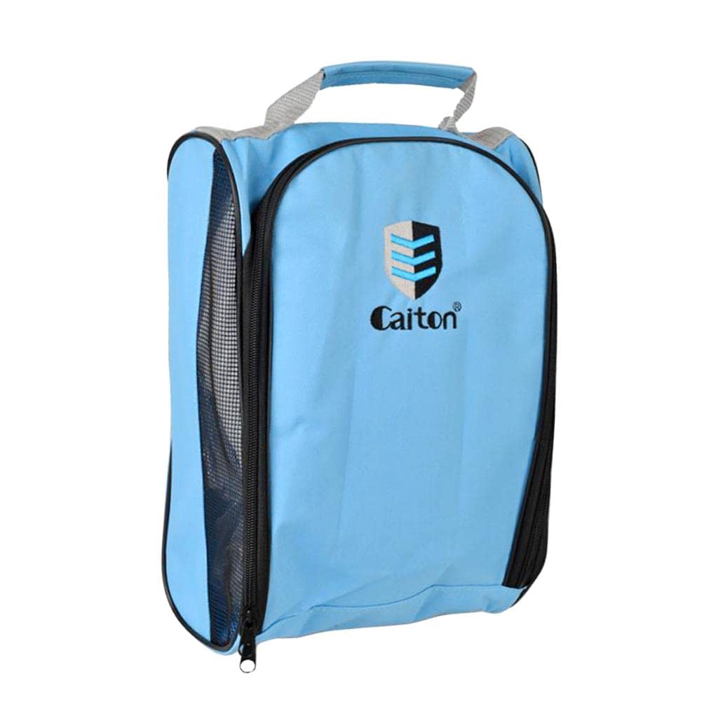 Enakshi® Portable Golf Sport Shoes Bag Travel Lightweight Case Tote Bag Blue|Sporting Goods | Golf | Golf Clothing, Shoes & Accs | Men's Golf Clothing & Shoes | Golf Shoes-image-4