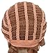 yuehong Long Brown Double Tail Braided Wigs Anime Cosplay Wig Heat Resistant Synthetic Fibers Soft Durable Breathable Costume Hair