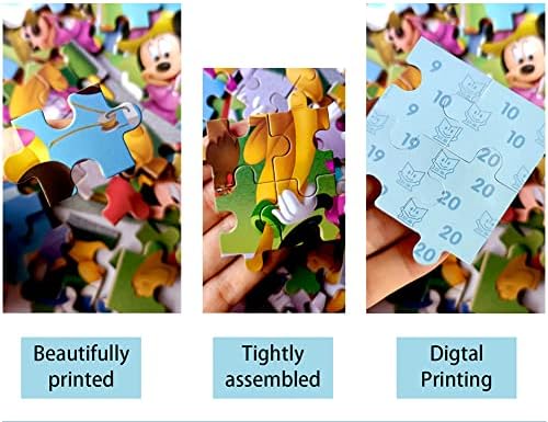 NEILDEN Disney Mickey Mouse Puzzles in a Metal Box 60 Piece for Kids Ages 4-8 Jigsaws Puzzles Girls Boys Great Gifts for Children (Mickey Mouse) 2 51ftOuLMImL. AC