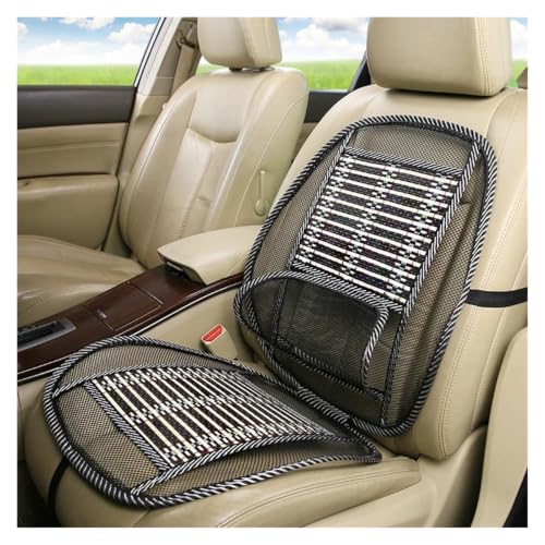 Coussin siège auto en soie de bambou pour longs trajets d'été