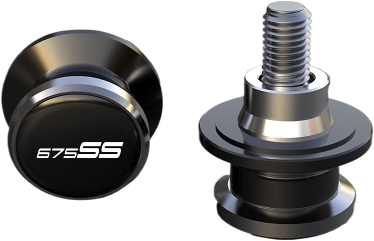 Swingarm Spools Compatible with CFMOTO 675SS 675 SS 675 SS675 2024 2025 2026 Motorcycles Accessories 10MM Rear Stand Screws Sliders(Blue)