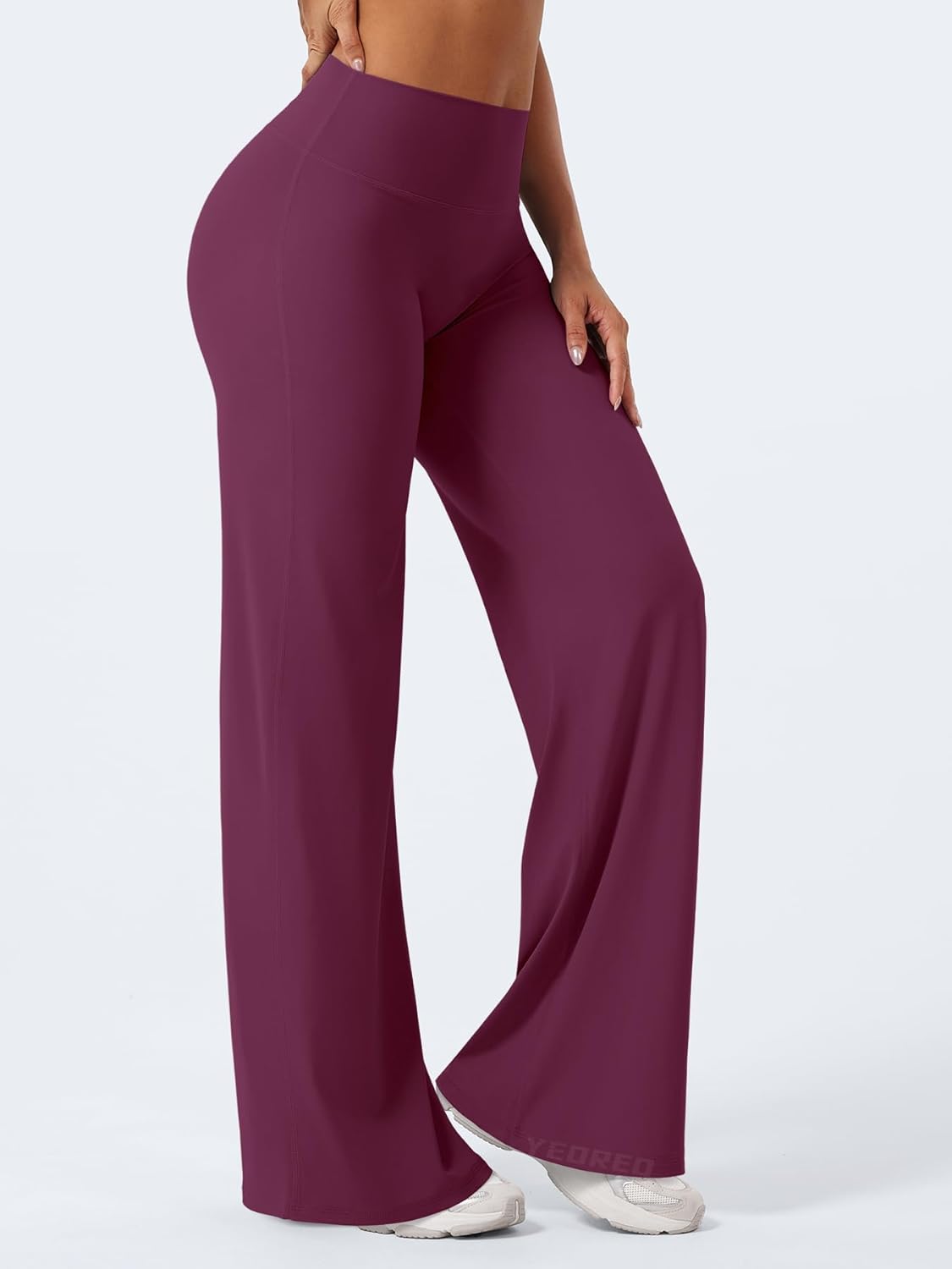 YEOREO Workout Leggings Womens No Front Seam Straight Leggings 29"/ 31.5"/ 33"/ 35" High Waist Buttery Eddiy Gym Yoga Pants - Image 8