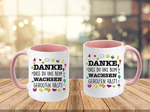 Tasse Imprimée Avec Inscription « Erzieherin Abschied » Avec Jusqu'à 7 Noms Sur Tableau – Cadeau Pour L'éducation à La Maternelle, Pour Un Enterrement De Vie De Jeune Fille, Cadeau De Remerciement