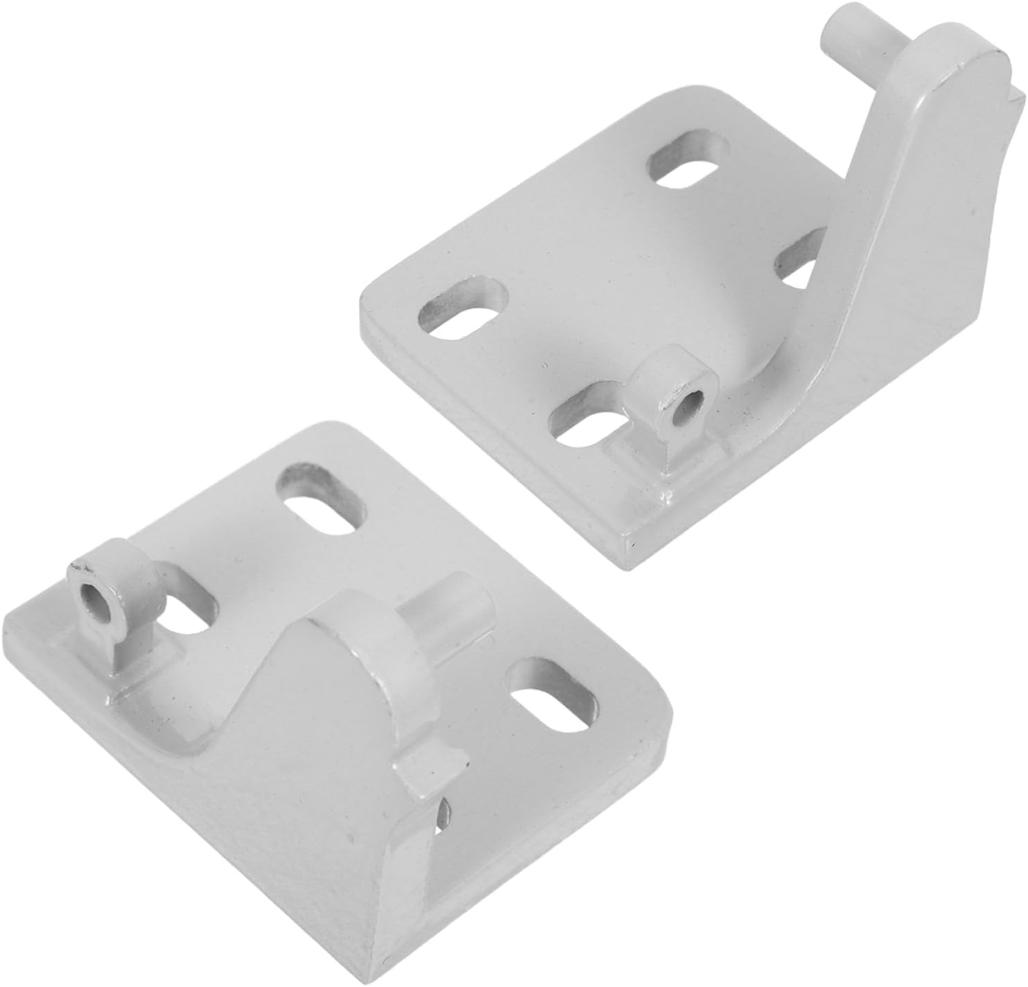 Refrigerator Closer Replacement Metal for 2pcs Door Hinges and with Tight Sealing and Easy DIY Installation, Freezer Door Stop Fridges Coolers for Household and Commercial Use