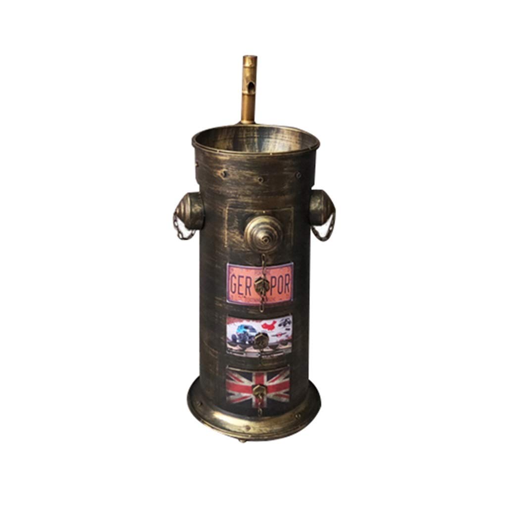 AYCDL Wash basin with Faucet, fire hydrant Retro style Metal Iron Art Floor-standing sink for Indoor and outdoor,Bronze