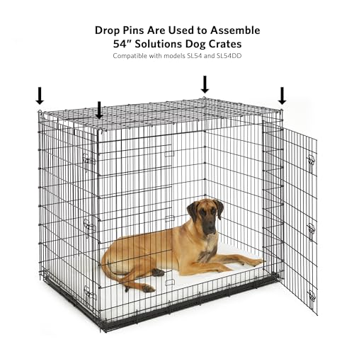 Midwest Homes for Pets Replacement Solutions Series Drop Pin Sl54 Sl54dd Ecoated Black Sl54pin  Cucciolini Doodles Midwest homes for pets replacement solutions series drop pin sl54 sl54dd e coated black sl54 pin   cucciolini doodles