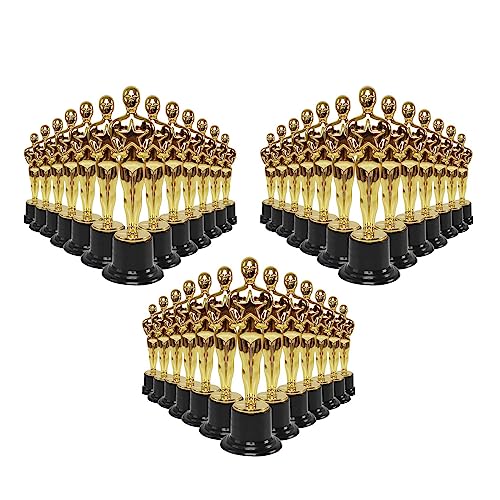 Statuettes de Trophées en Plastique Award SweetSerenade pour récompense scolaire et prix de fête
