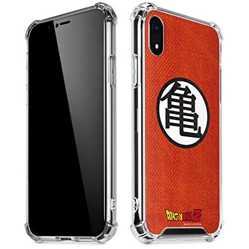 Skinit Clear Phone Case Compatible with iPhone XR - Officially Licensed Dragon Ball Z Goku Shirt Design Skinit Clear Phone Case Compatible with iPhone XR - Officially Licensed Dragon Ball Z Goku Shirt Design