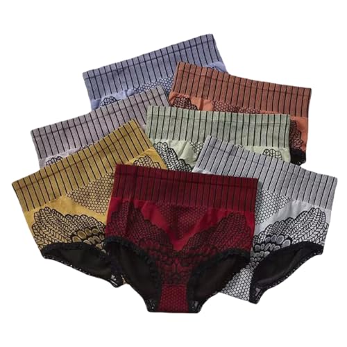 Culottes pour femme haut de gamme taille haute sans couture lot de 7