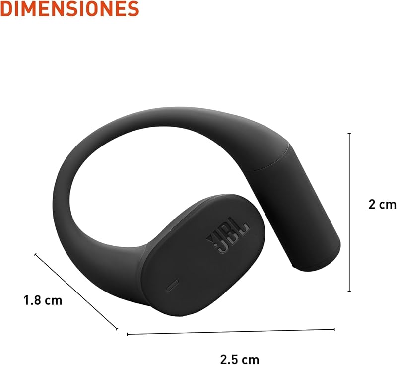 JBL Sense Lite - True Wireless Open-Ear Headphones (Black) image 3