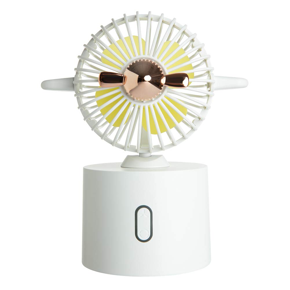 Ventilateur de refroidissement portable oscillant à 3 vitesses USB Li-HIM petit avion