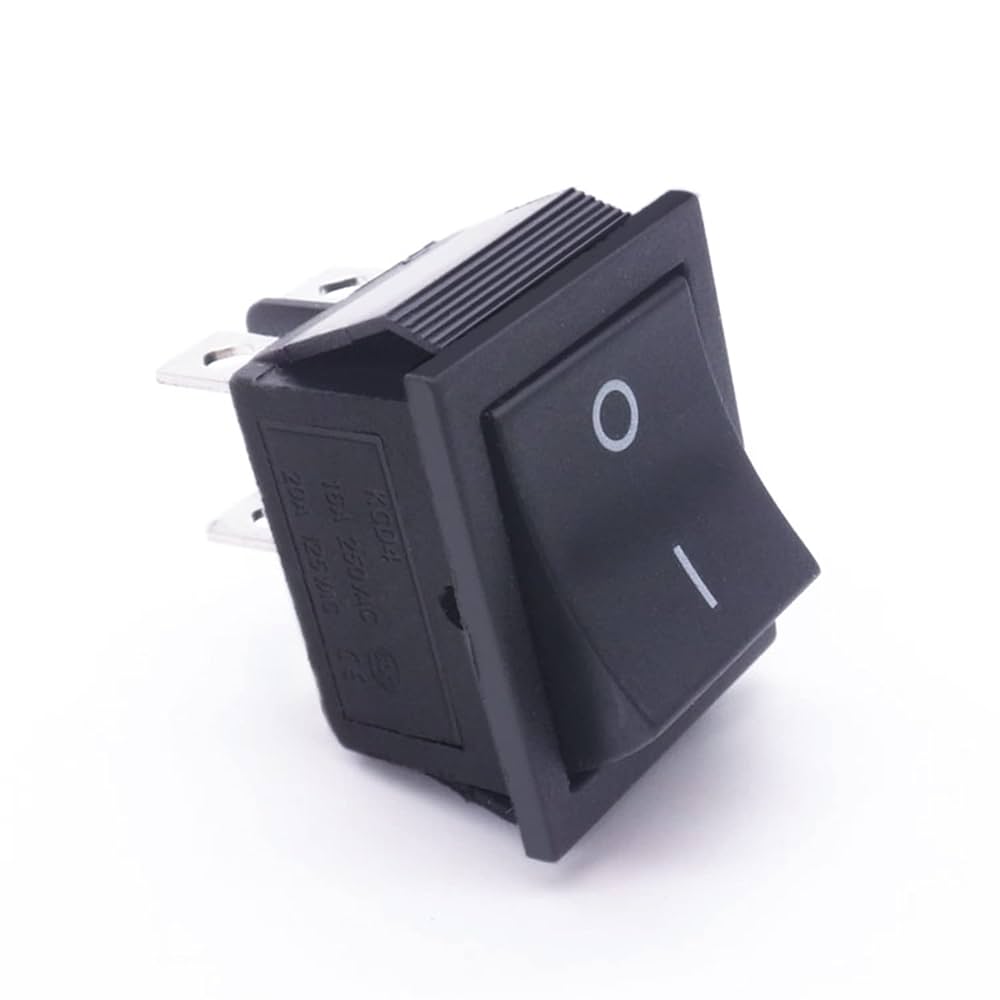 Amazon.co.jp: ロッカースイッチ AC 250V 16A 125V 20A DC12V