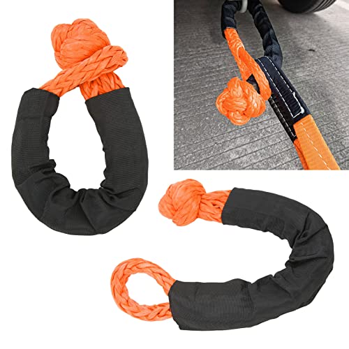 Manilha macia de recuperação, 2 peças de tecido Oxford 1,4 cm 35 toneladas de corda leve para caminh