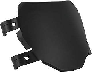 JFG RACING Placa de matrícula delantera de motocross, placa de matrícula de plástico para Sur Ron Light Bee Sur-Ron S/X, color negro