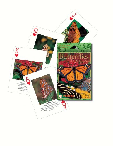 Naipes de Póker Impact Photographics Butterflies