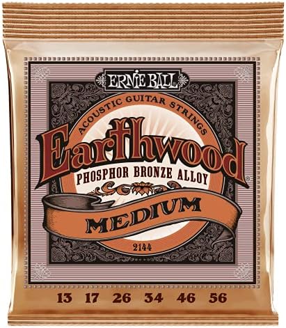 Ernie Ball Earthwood Medium Light Akustik-Gitarrensaiten, Phosphor-Bronze, Stärke 1254
