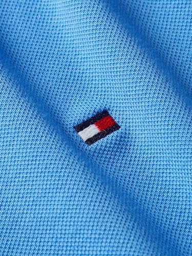Tommy Hilfiger 1985 REG Pique Polo SS Kurzarm Poloshirts Damen, Blau (Blue Spell), XXS 3