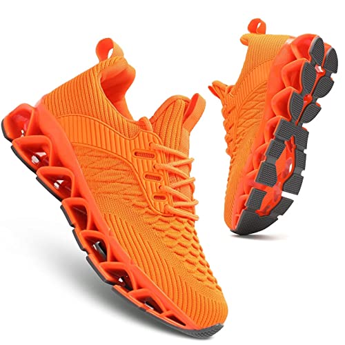 Image of Wrezatro Women's Slip on Walking Running Shoes Blade Tennis Casual Fashion Sneakers Comfort Non Slip Work Sport Athletic Trainer