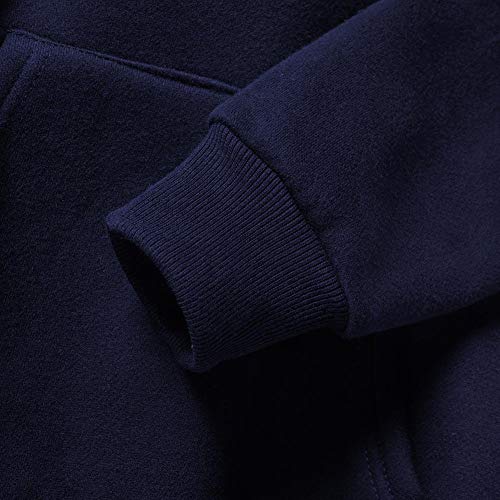 Image of Spring&Gege Youth Solid Fleece Hoodies Pullover Hooded Sweatshirts for Children (3-12 Years)