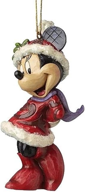Disney Traditions Minnie Mouse Hanging Ornament Figure, 4 x 4 x 10 cm