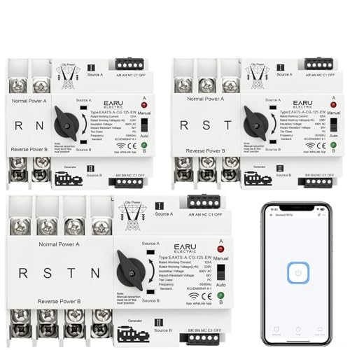 ATS 4P 125A commutateur de transfert automatique pour éviter les coupures de courant domestiques - 2