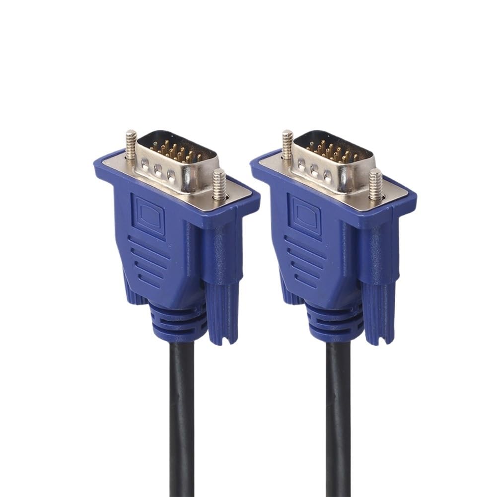 1,5/3/5 m przedłużacz męski na męski monitor wideo adapter kabel HD 15-pinowy przedłużacz VGA (300 cm)