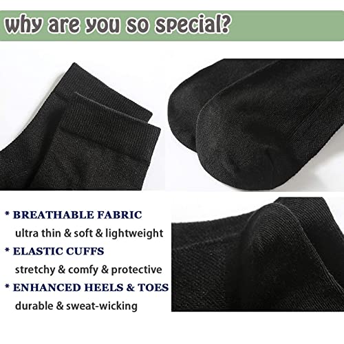 6 Pack Mens Ultra Thin Breathable Socks Summer Mesh Cotton Business Dress Sock3