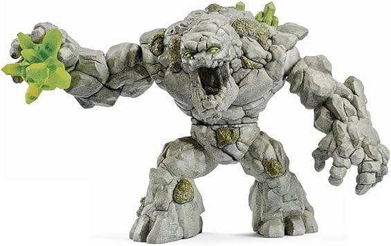 Stone Monster Toys, Mythological Legendary Magical Beast Models, Poseable Model with Opening Jaw and Movable Arms, PVC Fantasy Creature Toy for Kids Collectors for Kids Ages 7+