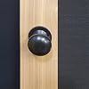 Kimberly Bay Screen Door Hardware Kit with Self-Closing Hinges, Black