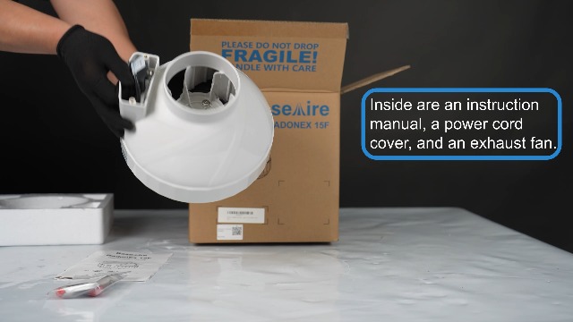 Amazon.com: BaseAire 4 Inch 237 CFM Radon Mitigation Fan, Quiet