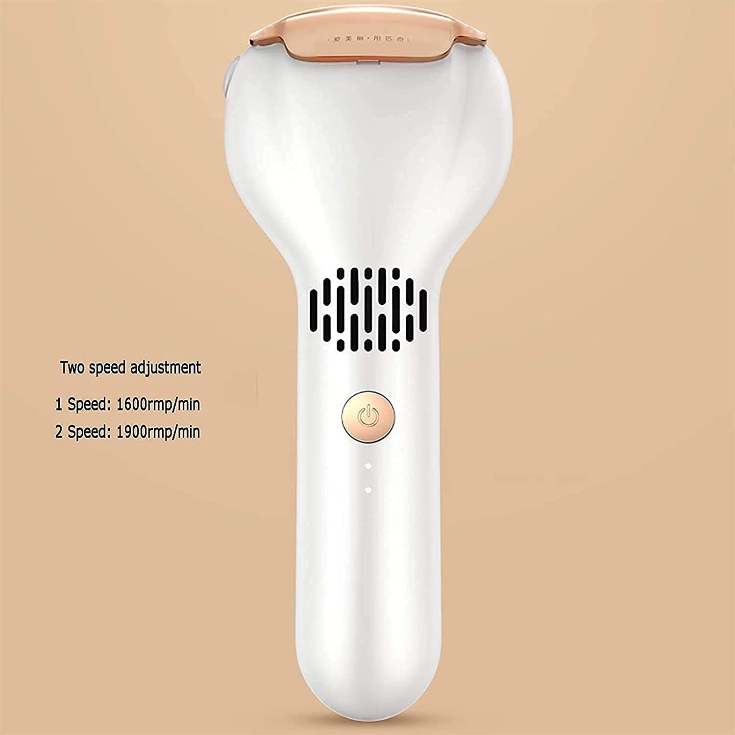 Rimozione del callo per i piedi, set di strumenti per pedicure del piedino del piedino del piedino elettrico, USB Ricaricabile IPX6. Kit impermeabile per la cura del piede con 3 teste di macinaz