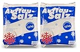1a-Handelsagentur 2x10kg Streusalz im Sack 20kg Auftausalz Tausalz Streumittel Steinsalz Salz