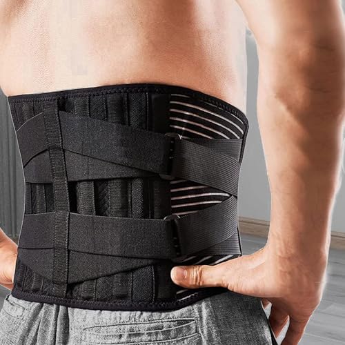 Corsé lumbar de compresión elástica y transpirable para mujeres y hombres 3