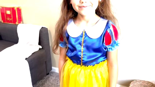 Disfraz de princesa para niñas 3-6 años miniatura 7