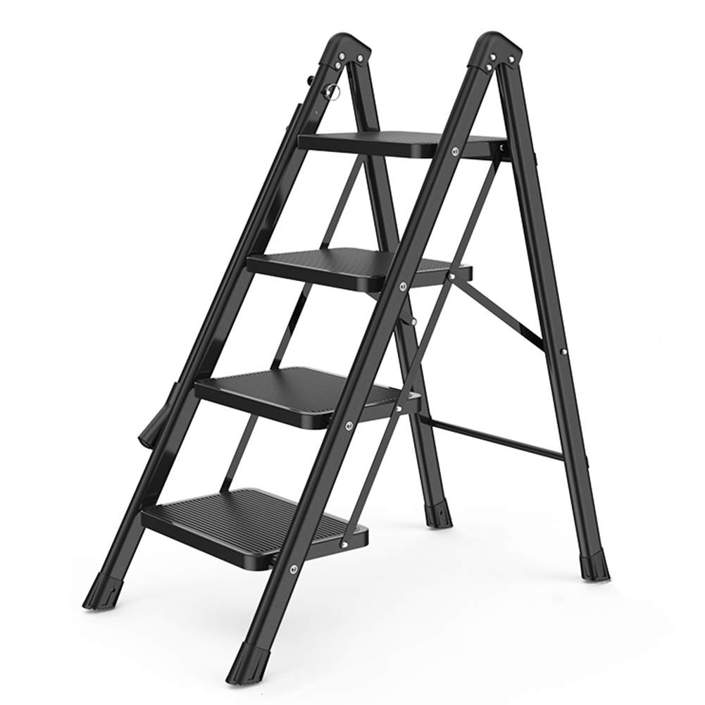 Tabouret pliant 4 étapes pour bibliothèque de bureau et maison