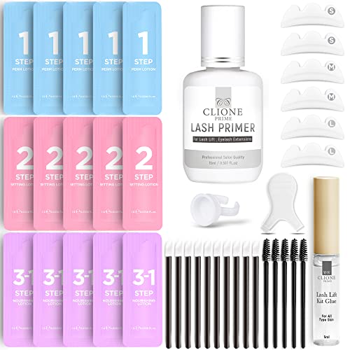 CLIONE PRIME Lash Lift Kit 40 Pcs Eyebrow Lamination kit 5