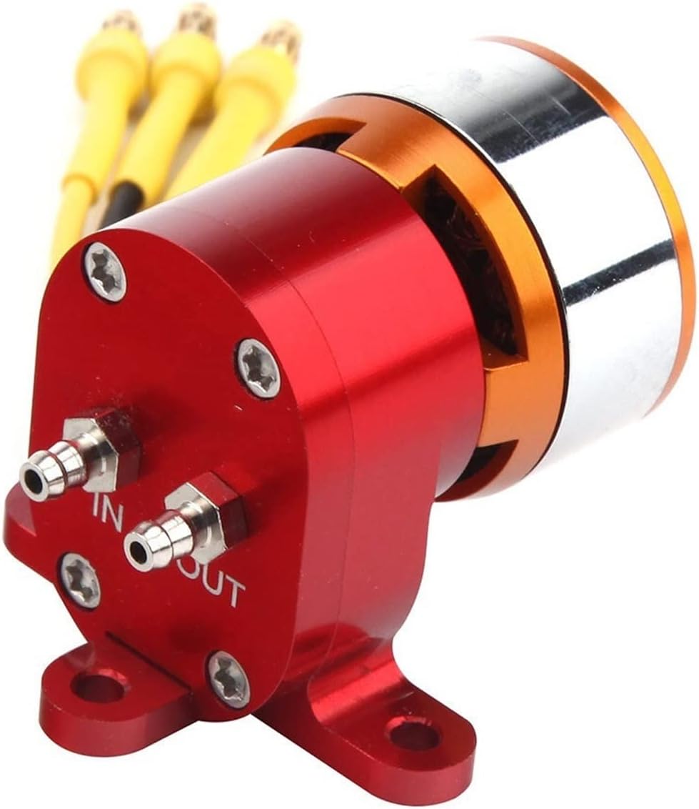 VERBANA Airplane Part, RC Model Airplane Smoke Pump with Brushless Motor ESC Kit Spare Part for Gas Engine RC Model Airplane Plane Accessories