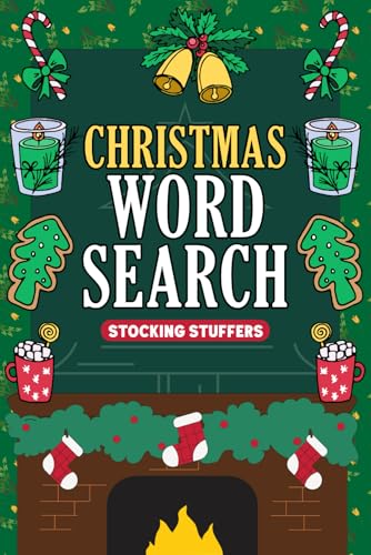 Stocking Stuffers: Christmas Word Search: Holiday Words To Find, Fun White Elephant Gifts And Stocking Stuffers For Teens, Adults, Men & Women image 2