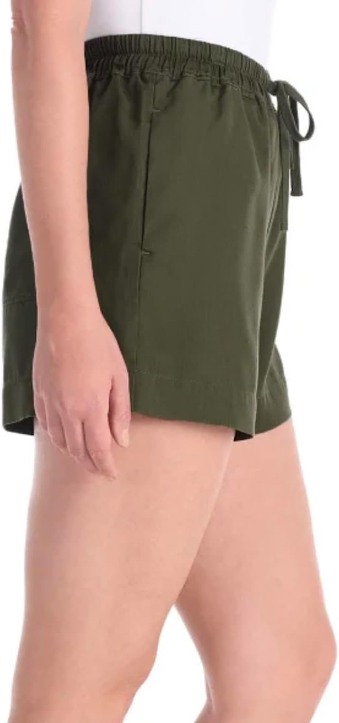 Hilary Radley Women's Pull-On Tencel Short with Pockets