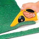 Cuchillo Cortador de Alfombras Profesional para Recortar y Cortar con Precisión Herramienta Manual Versátil y Duradera,...