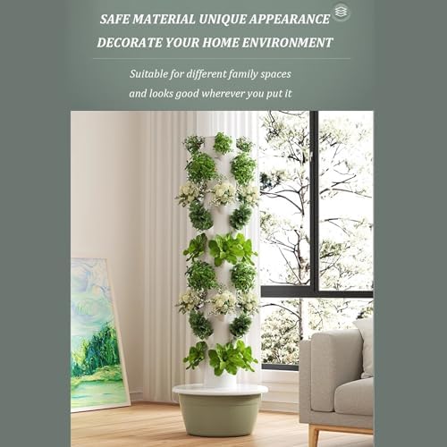 Système de culture hydroponique pour herbes, fruits, légumes avec pompe hydratante, adaptateur, pots en filet, minuterie – Solution de jardinage d'intérieur