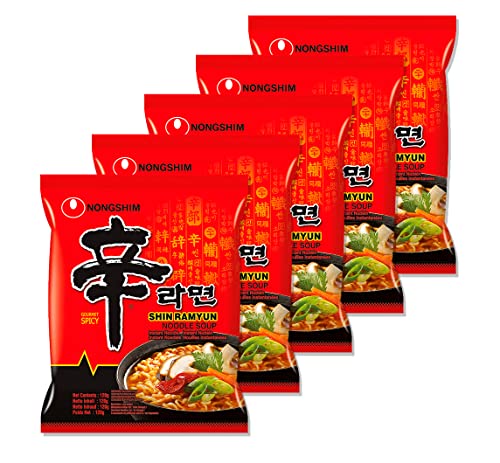 Pack 5 Ramen Fideos Instantáneos Sabor Picante...